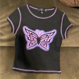 Y2K short sleeve top